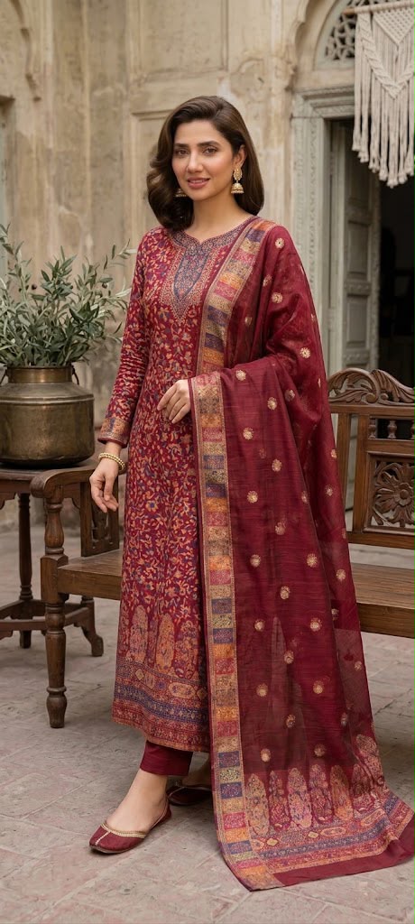 Plum Kani Silk
