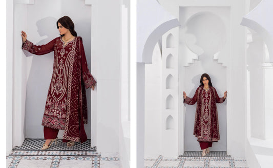 Ramsha Sonehri Chiffon Vol 03 - Design 01 — view 2