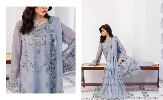 Ramsha Sonehri Chiffon Vol 03 - Design 08 — view 2