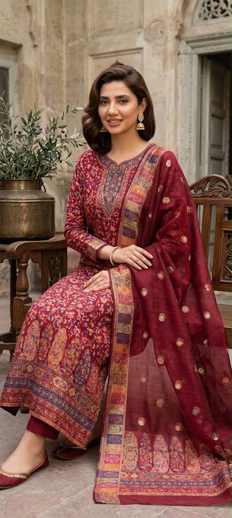 Plum Kani Silk