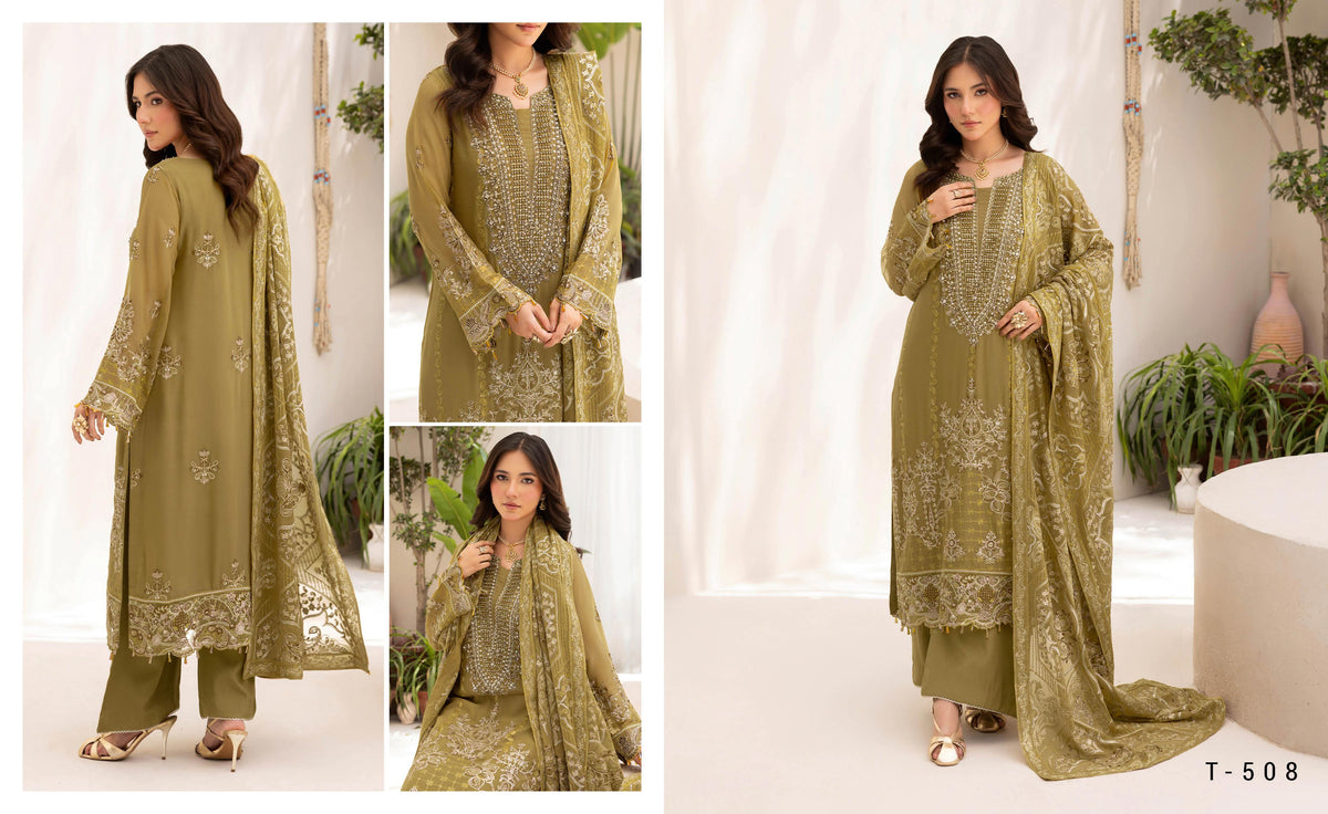 Ramsha Dastan Chiffon Vol 05 - Design 08 — view 1
