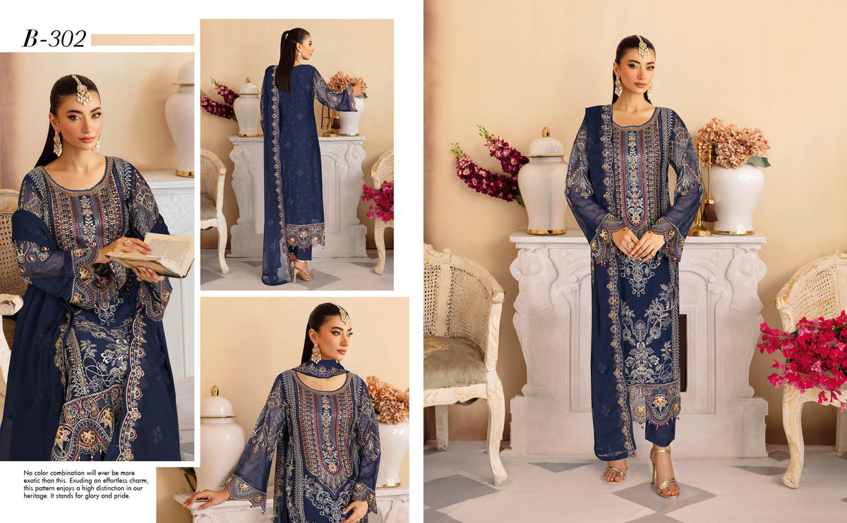 Ramsha Sangeet Chiffon Vol 03 - Design 02 — view 1