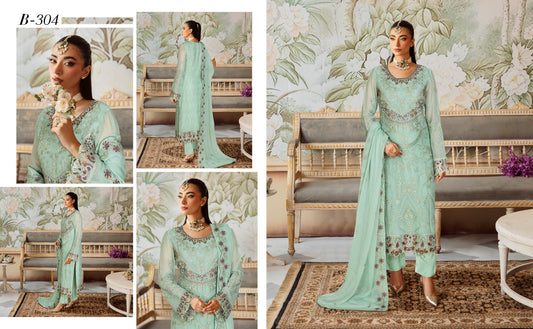 Ramsha Sangeet Chiffon Vol 03 - Design 04 — view 1