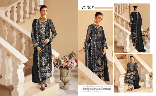 Ramsha Sangeet Chiffon Vol 03 - Design 07 — view 1