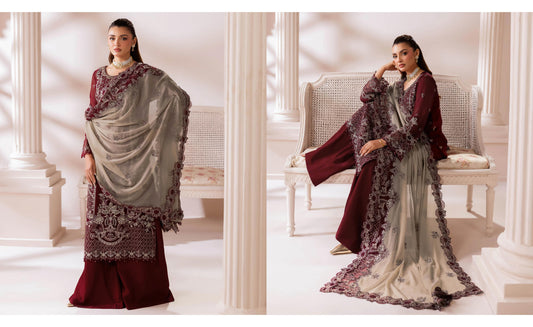 Ramsha Satrangi Chiffon Vol 01 - Design 03 — view 1