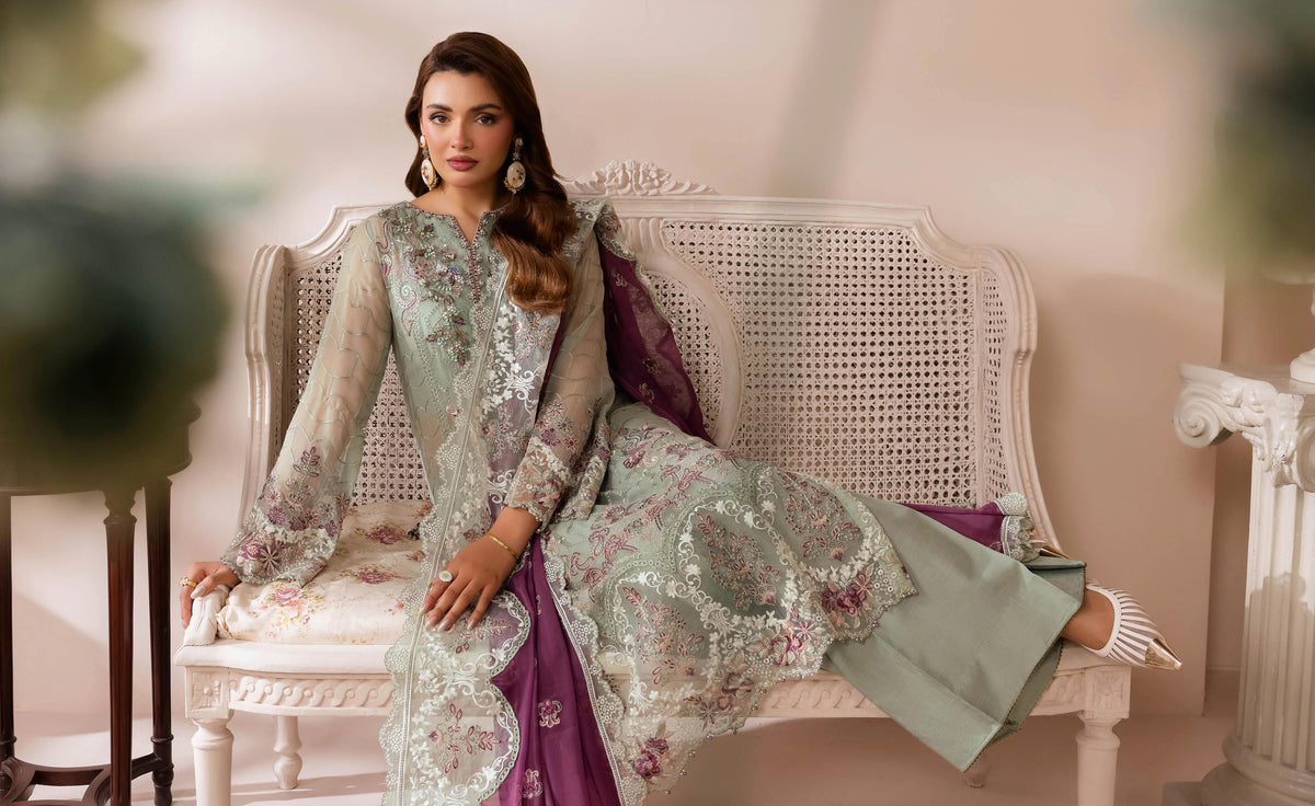 Ramsha Satrangi Chiffon Vol 01 - Design 04 — view 2