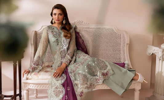 Ramsha Satrangi Chiffon Vol 01 - Design 04 — view 2