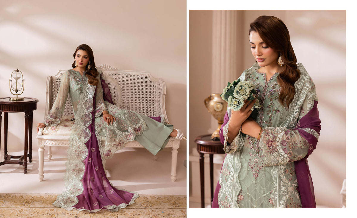Ramsha Satrangi Chiffon Vol 01 - Design 04 — view 3
