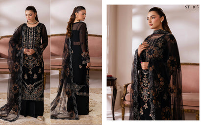 Ramsha Satrangi Chiffon Vol 01 - Design 05 — view 3