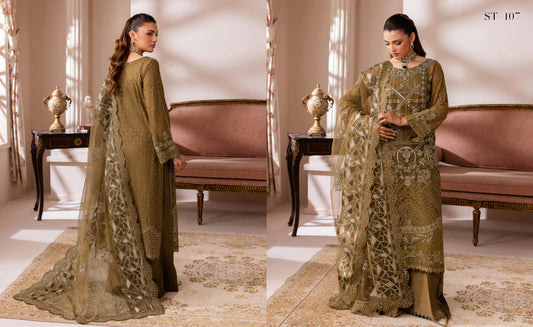Ramsha Satrangi Chiffon Vol 01 - Design 07 — view 1