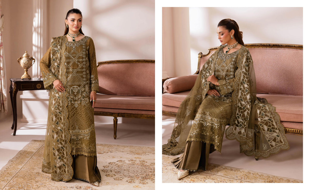 Ramsha Satrangi Chiffon Vol 01 - Design 07 — view 3