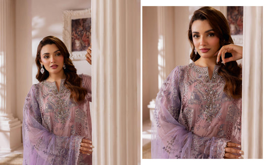 Ramsha Satrangi Chiffon Vol 01 - Design 08 — view 2