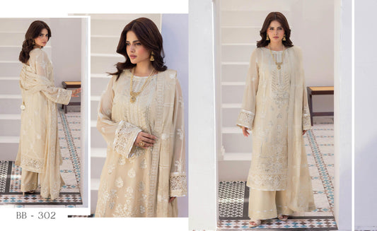 Ramsha Sonehri Chiffon Vol 03 - Design 02 — view 1
