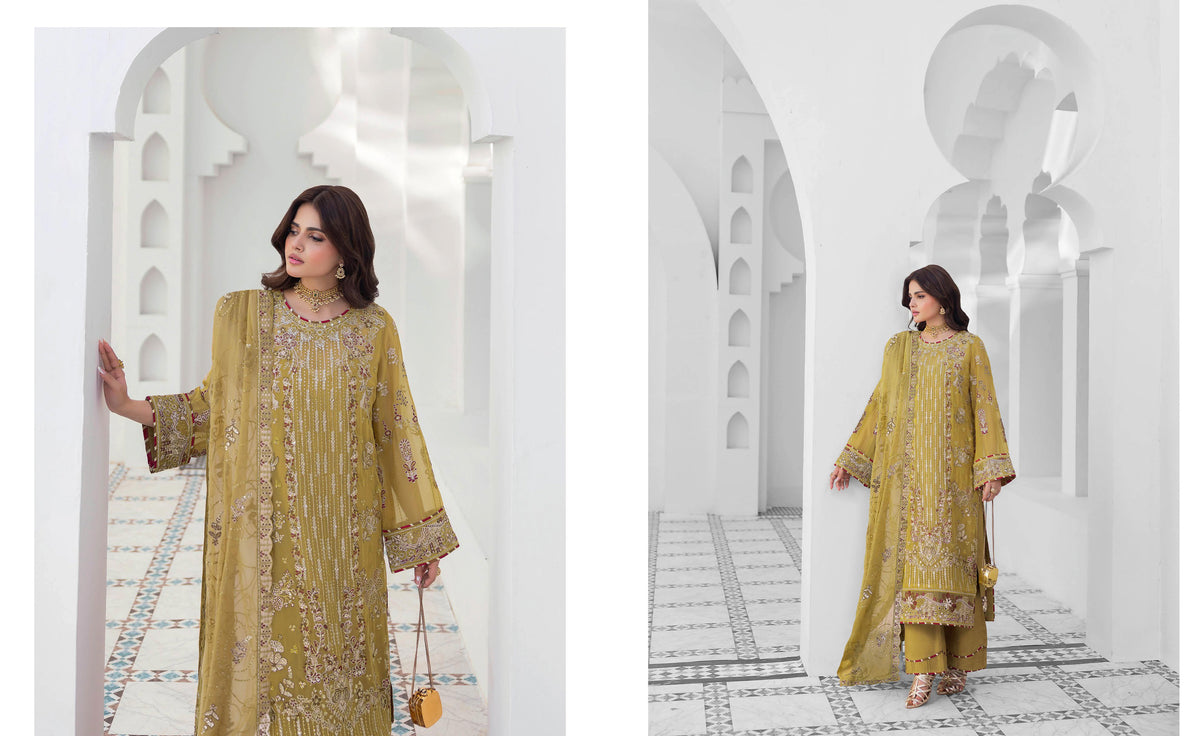 Ramsha Sonehri Chiffon Vol 03 - Design 04 — view 2