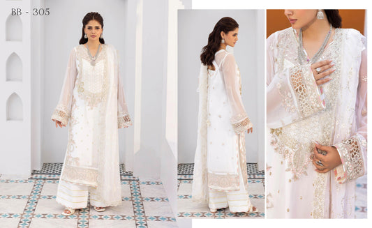 Ramsha Sonehri Chiffon Vol 03 - Design 05 — view 1