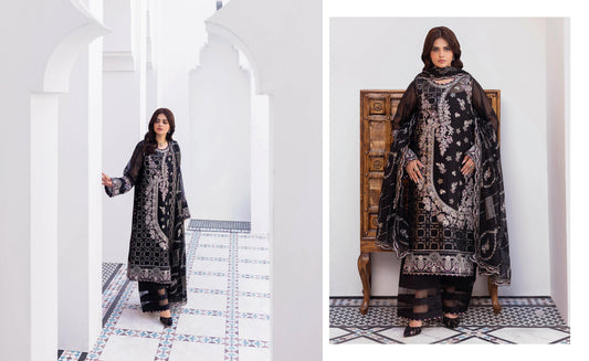 Ramsha Sonehri Chiffon Vol 03 - Design 06 — view 2