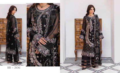 Ramsha Sonehri Chiffon Vol 03 - Design 06 — view 1