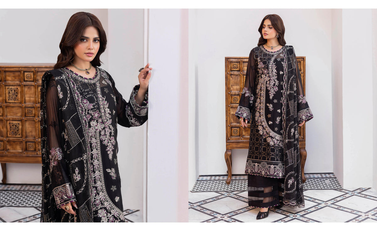 Ramsha Sonehri Chiffon Vol 03 - Design 06 — view 3