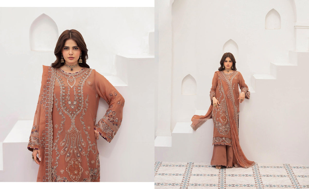 Ramsha Sonehri Chiffon Vol 03 - Design 07 — view 3