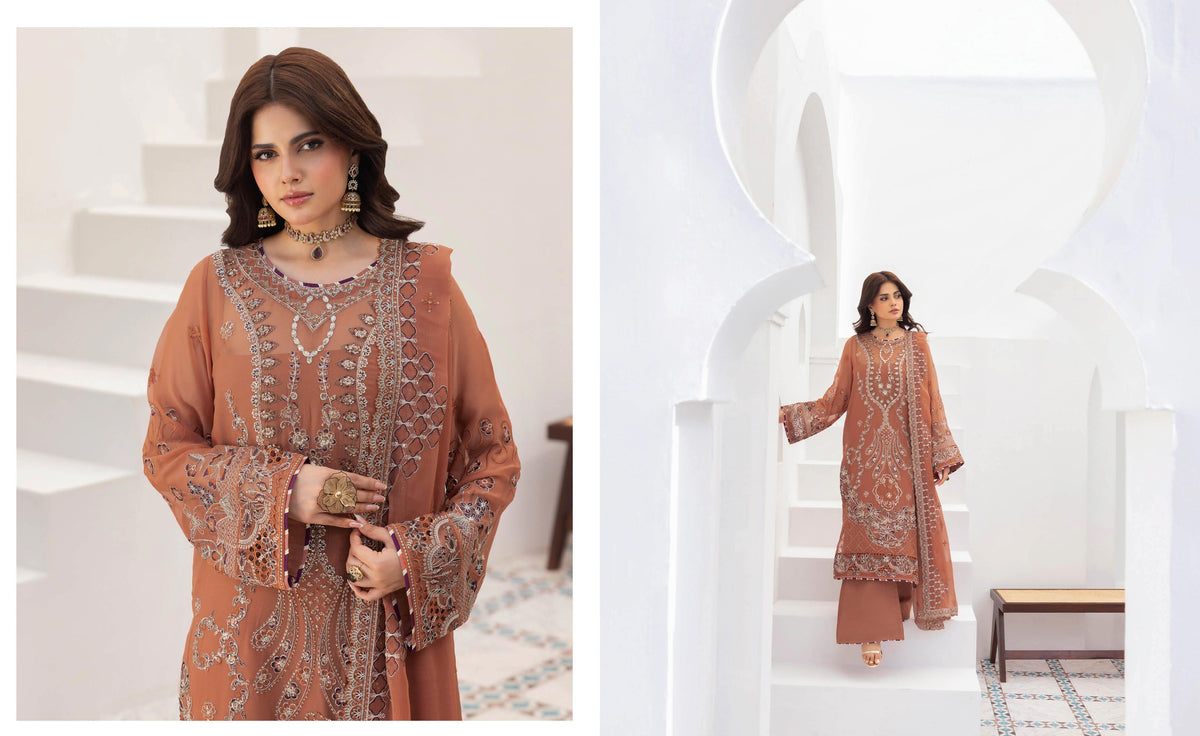 Ramsha Sonehri Chiffon Vol 03 - Design 07 — view 4