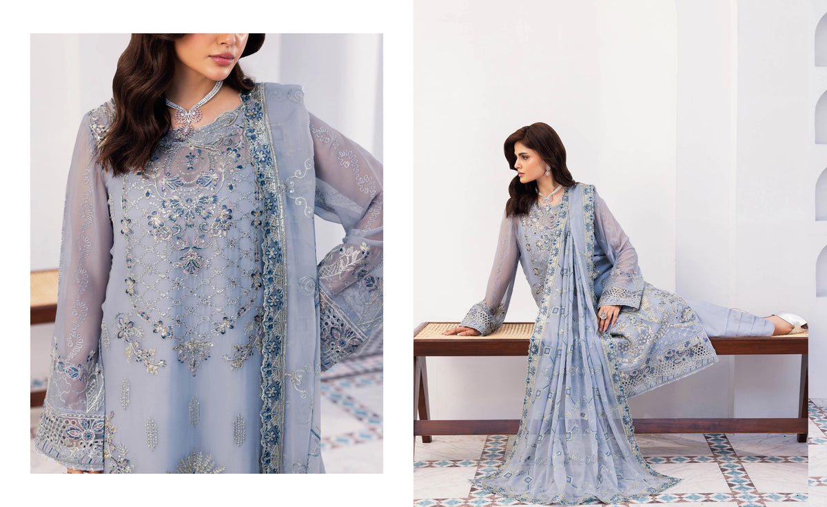 Ramsha Sonehri Chiffon Vol 03 - Design 08 — view 2