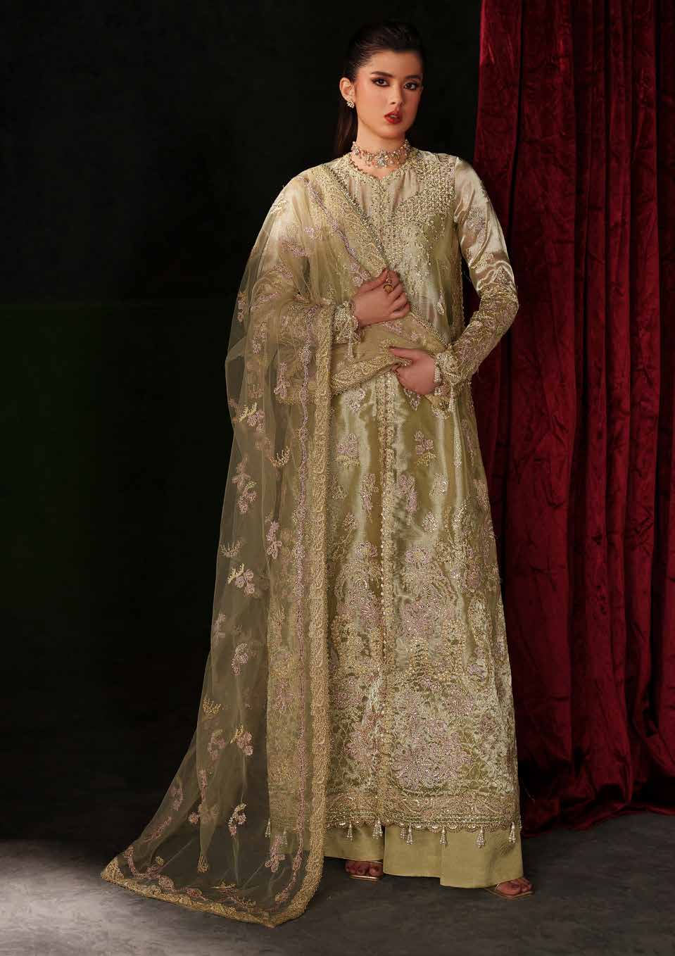 Verve Silk by Emaan Adeel - Design 08 — view 1
