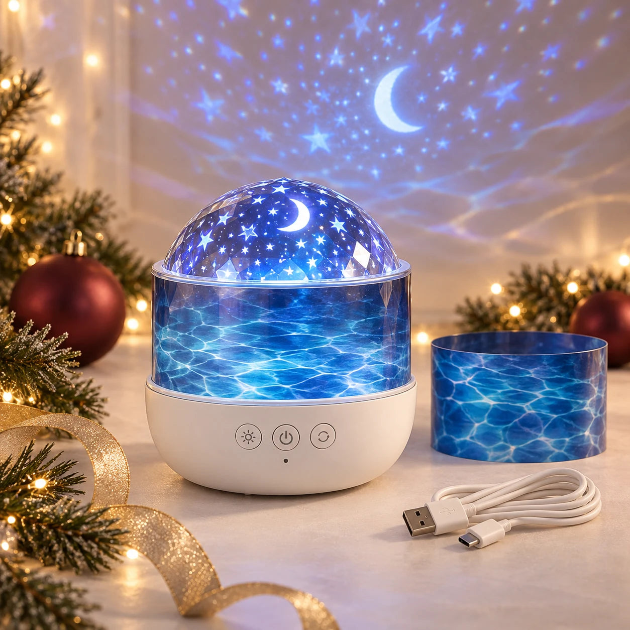 RadiaAura NoelSky star and ocean projector